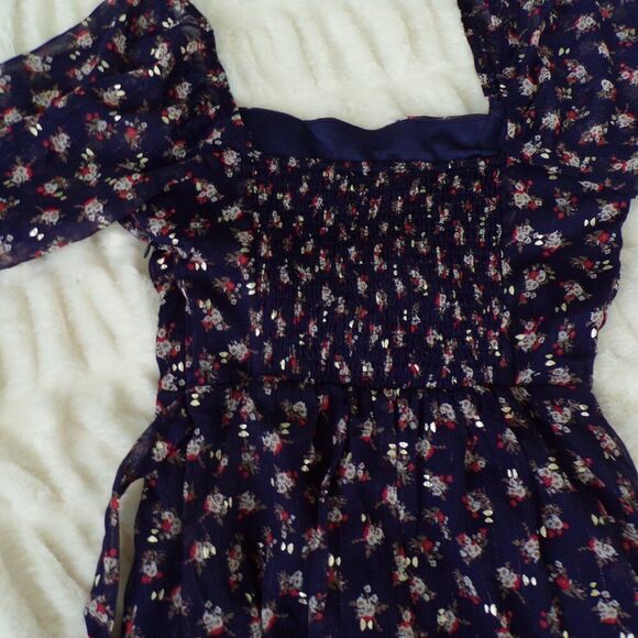 Altard state shirred mini dress S - Picture 6 of 7